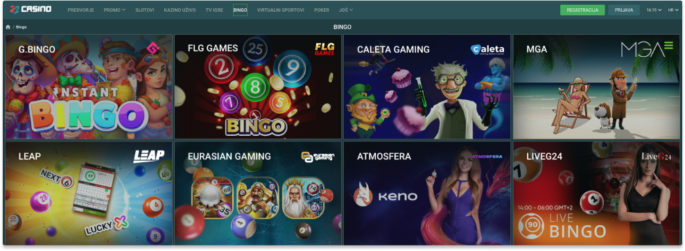 22Casino web stranica